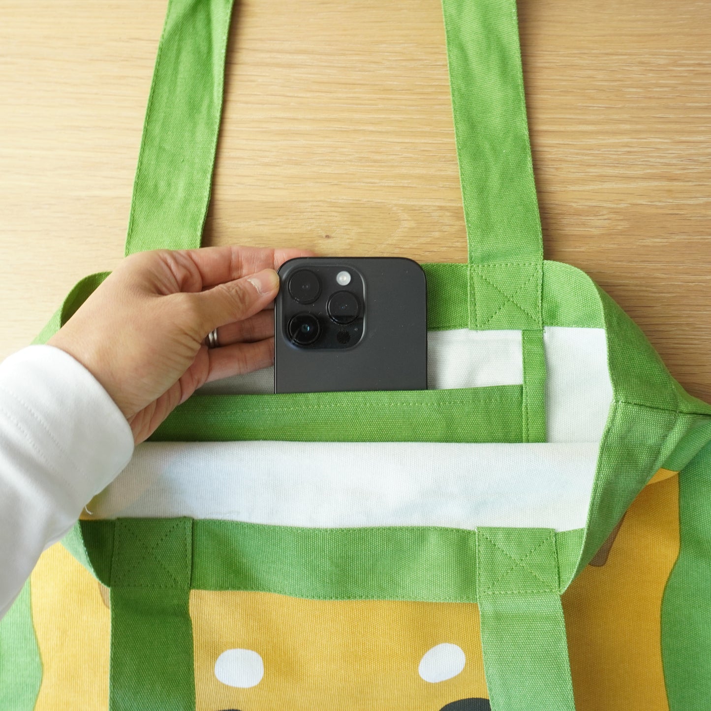 Shiba Inu face, Canvas Tote Bag