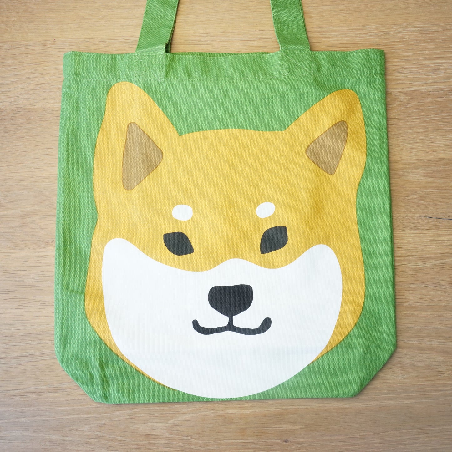 Shiba Inu face, Canvas Tote Bag