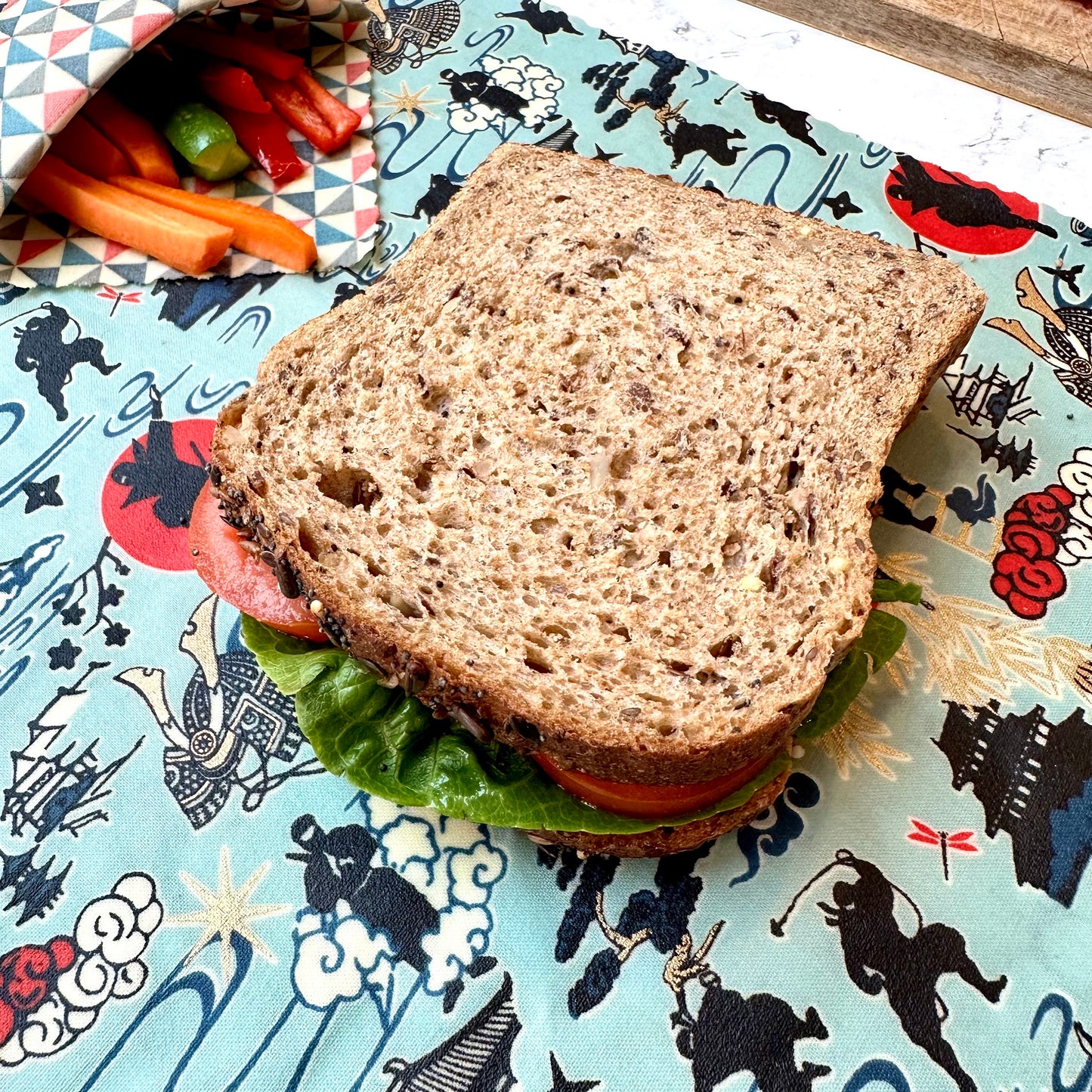 Ninjya, Set of 4 Beeswax Food Wraps