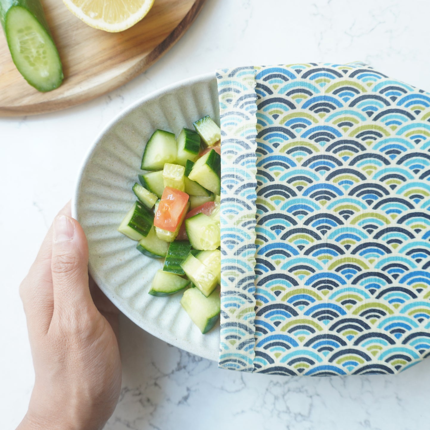 Nami, set of 4 beeswax wraps