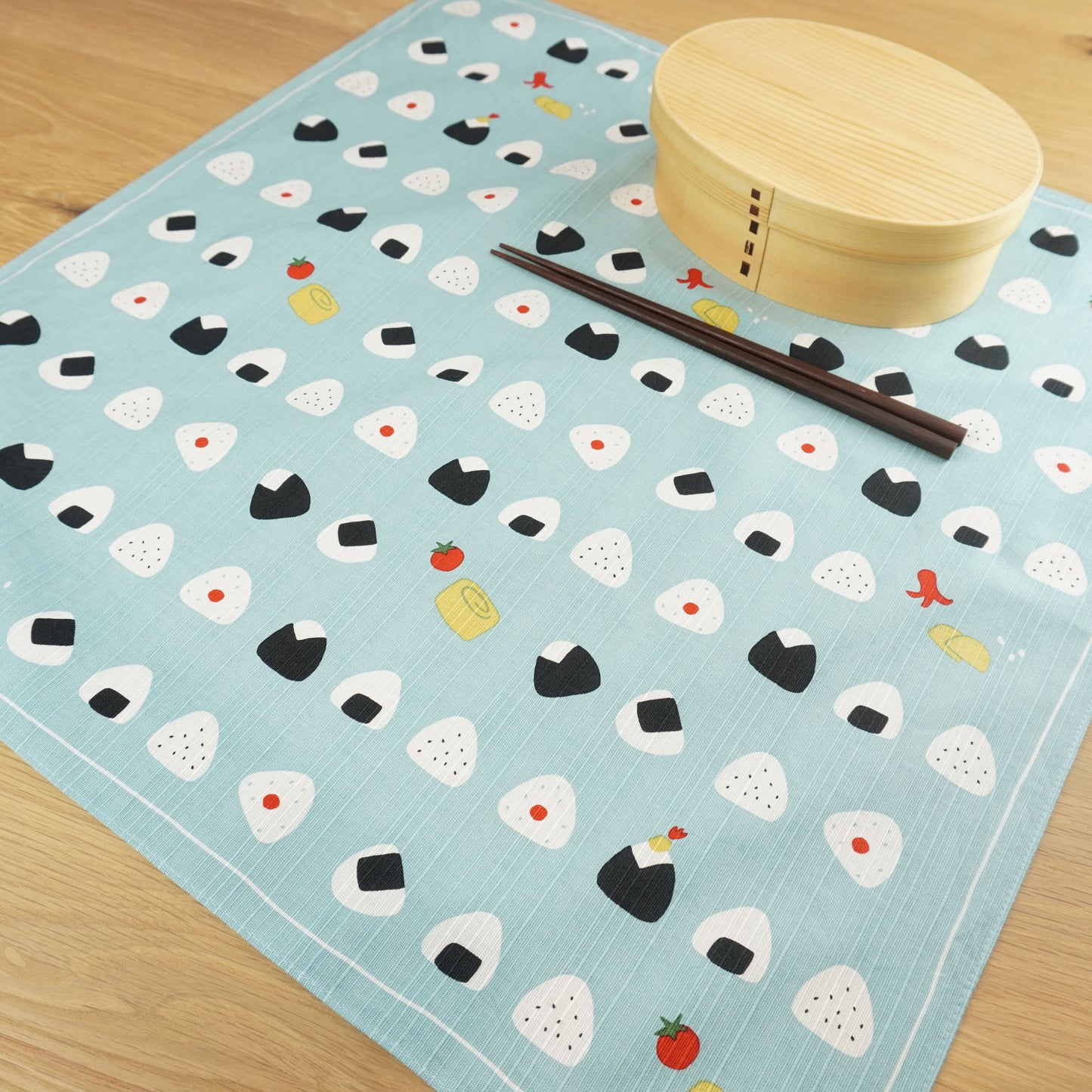 Onigiri Furoshiki, Japanese Wrapping Cloth, Furoshiki Wrapping, Onigiri, 50cm x 50cm