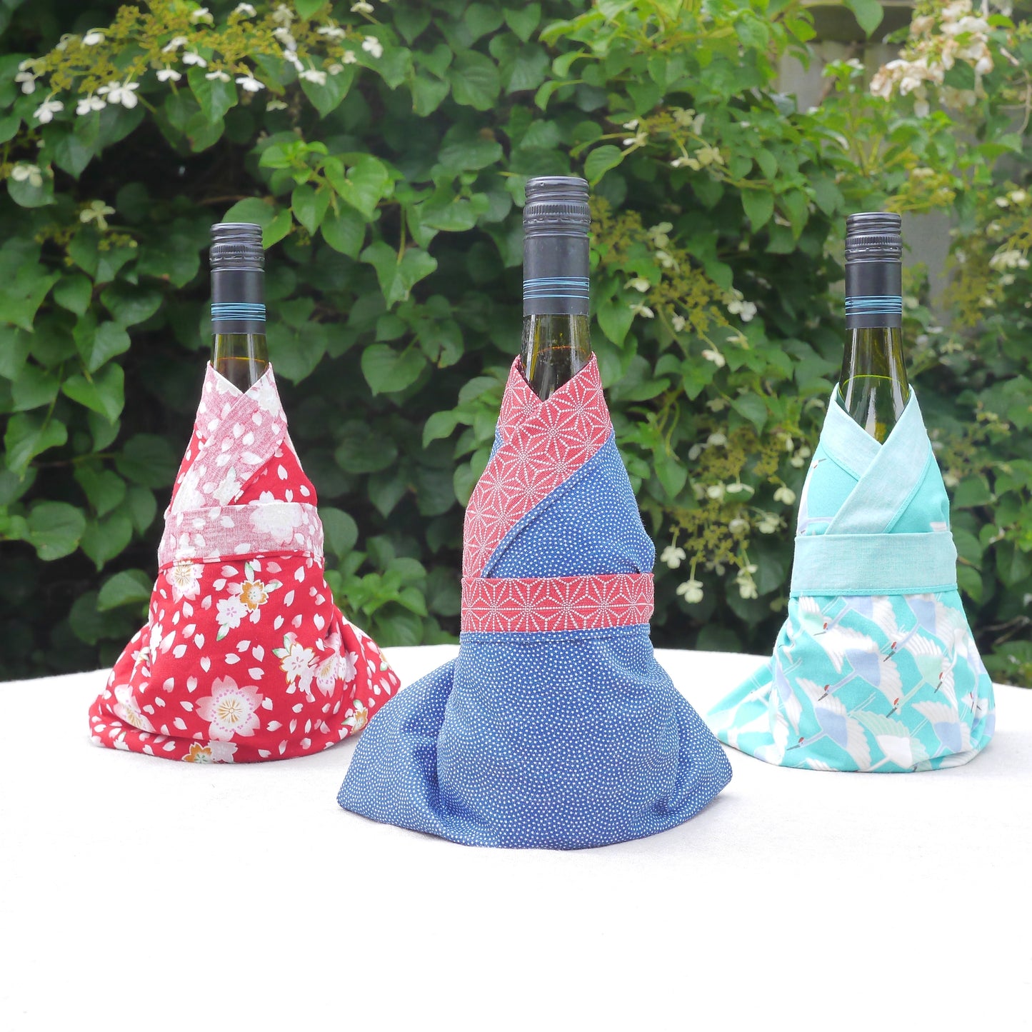Sakura Red, Furoshiki Gift Wrap, 53 x 53cm