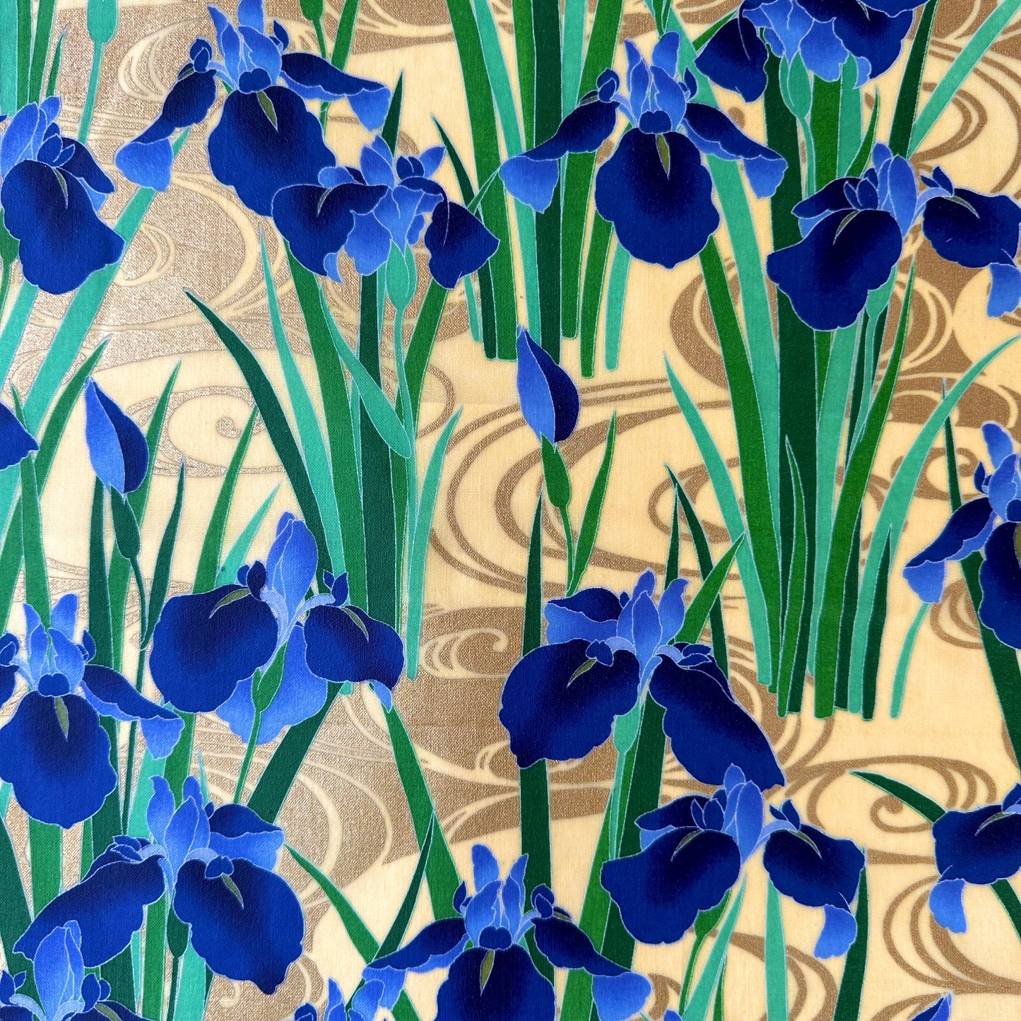 Iris, Gold, Set of 4 Beeswax Food Wraps