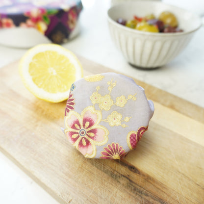 Butterfly, set of 4 beeswax wraps