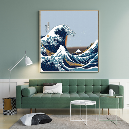 Large Furoshiki, The Great Wave, 118cm x 118cm