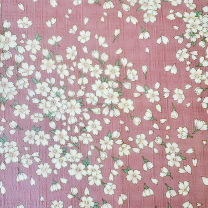 Beeswax Food Wraps – Cherry Blossom Flowers Design (Handmade in the UK, Set of 4)