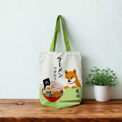 Ramen Shiba Inu - Canvas Tote Bag