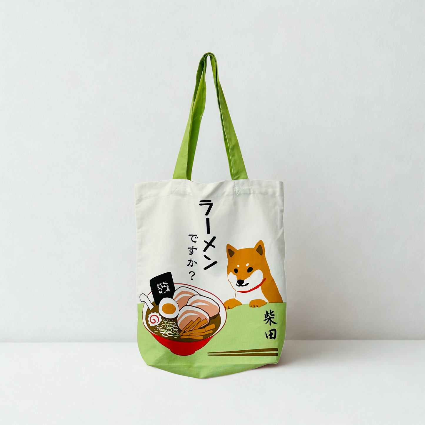 Ramen Shiba Inu - Canvas Tote Bag