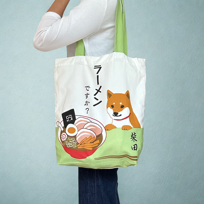 Ramen Shiba Inu - Canvas Tote Bag