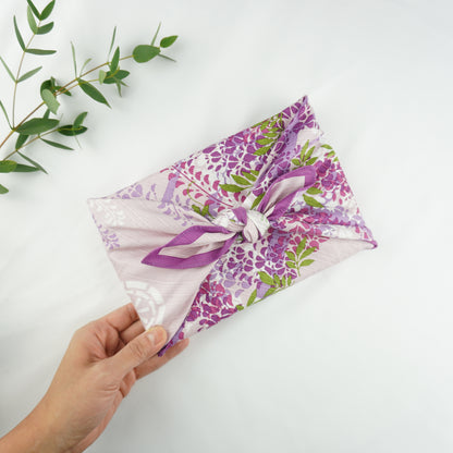Furoshiki, Japanese Wrapping Cloth, Furoshiki Gift Wrap | Wisteria, 50cm x 50cm