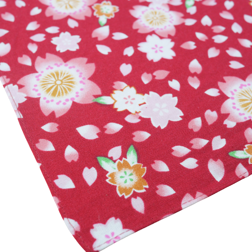 Sakura Red, Furoshiki Gift Wrap, 53 x 53cm